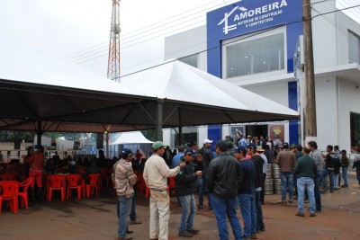Fotos da Inauguração da Loja Amoreira Materiais para Construção