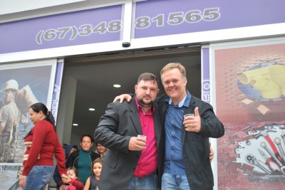 Fotos da Inauguração da Loja Amoreira Materiais para Construção