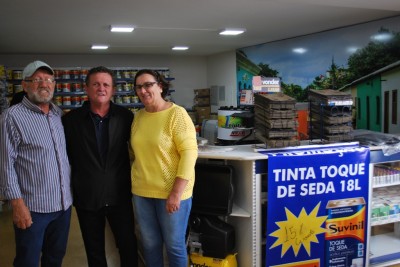 Fotos da Inauguração da Loja Amoreira Materiais para Construção
