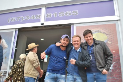 Fotos da Inauguração da Loja Amoreira Materiais para Construção