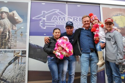 Fotos da Inauguração da Loja Amoreira Materiais para Construção