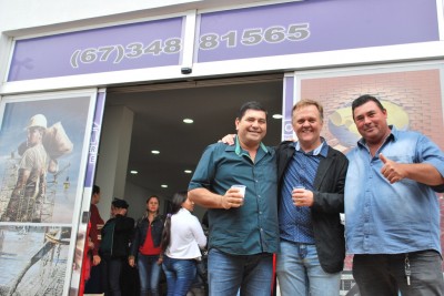 Fotos da Inauguração da Loja Amoreira Materiais para Construção