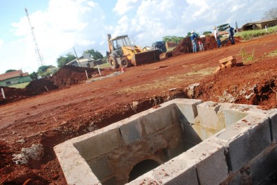 Amoreira inicia implantação de infraestrutura urbana em novo loteamento