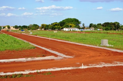 Obras do novo loteamento avançam e espaço começa a ganhar sua “identidade”