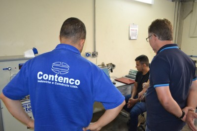 Visita e Treinamento na sede da Contenco