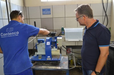 Visita e Treinamento na sede da Contenco