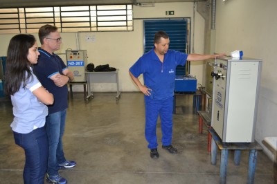 Visita e Treinamento na sede da Contenco