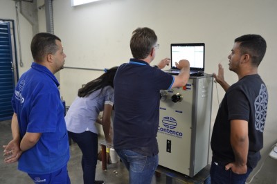 Visita e Treinamento na sede da Contenco