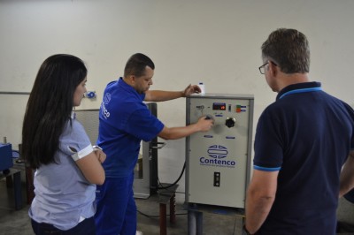 Visita e Treinamento na sede da Contenco