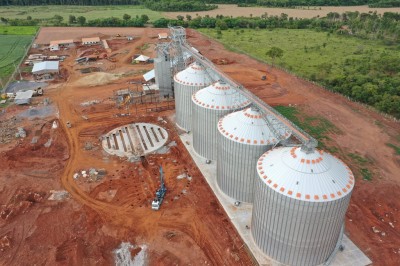 Construção completa Unidade de Armazenagem de Grãos - Bonito/ MS