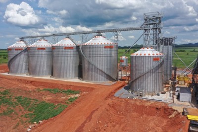 Construção completa Unidade de Armazenagem de Grãos - Bonito/ MS