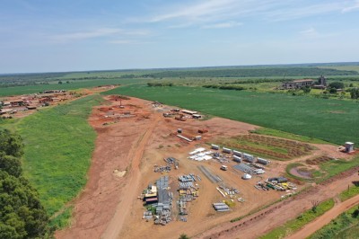 Construção de uma completa Unidade de Recebimento de Grãos - Nova Alvorada do Sul/ MS