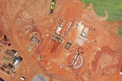 Construção de uma completa Unidade de Recebimento de Grãos - Nova Alvorada do Sul/ MS