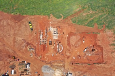 Construção de uma completa Unidade de Recebimento de Grãos - Nova Alvorada do Sul/ MS