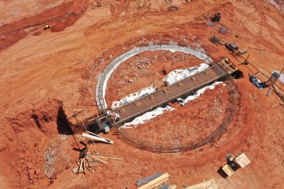 Construção de uma completa Unidade de Recebimento de Grãos - Nova Alvorada do Sul/ MS