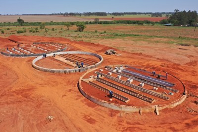 Construção de Completa Unidade de Recebimento de Grãos - Batayporã/ MS