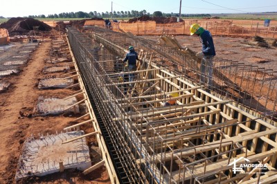 Construção da sede da Cooperativa Coamo - Ponta Porã